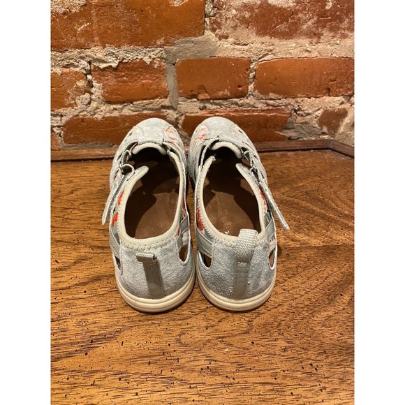 EARTH ORIGINS WALKING GARDEN FLOWERS COMFORT FISHERMAN SANDAL Size 9.5M - Picture 3 of 5